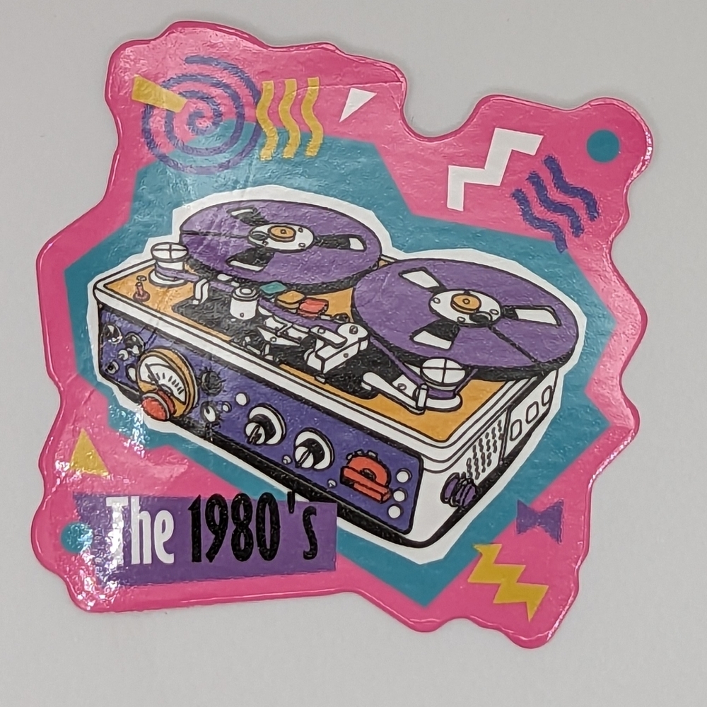 The 1980s Sticker